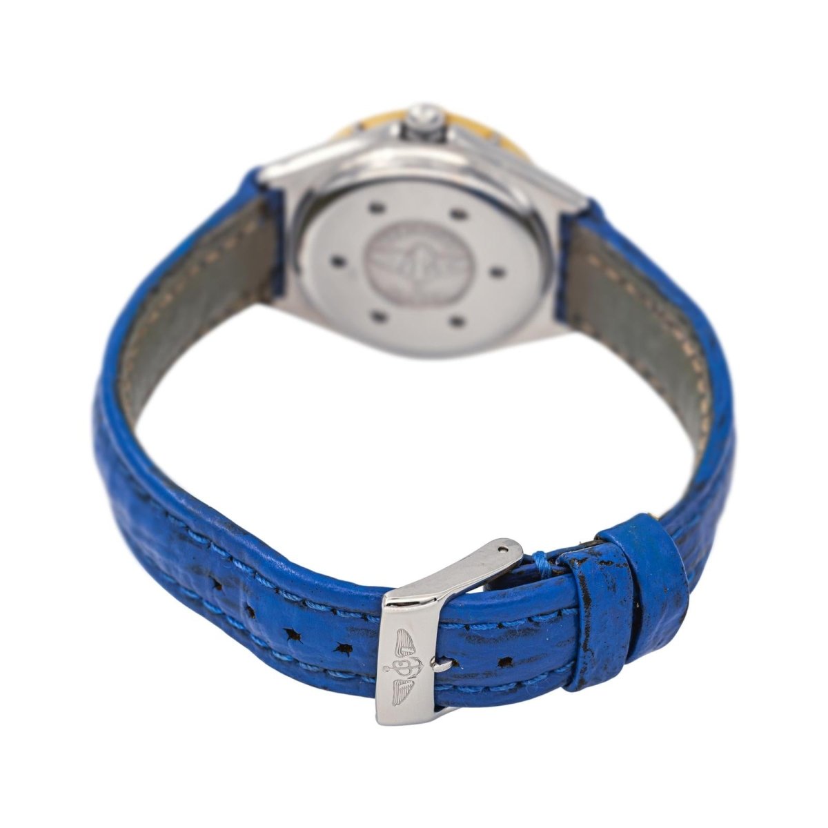 Montre BREITLING "J-Class" en acier et cuir - Castafiore