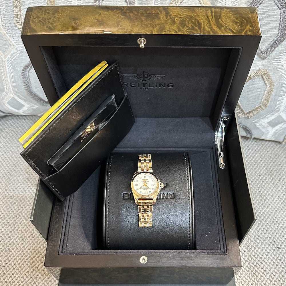 Montre Breitling Lady Galactic en or rose 18K – Quartz – 29 mm – 2019 – Ref. H7234812 – Full Set - Castafiore