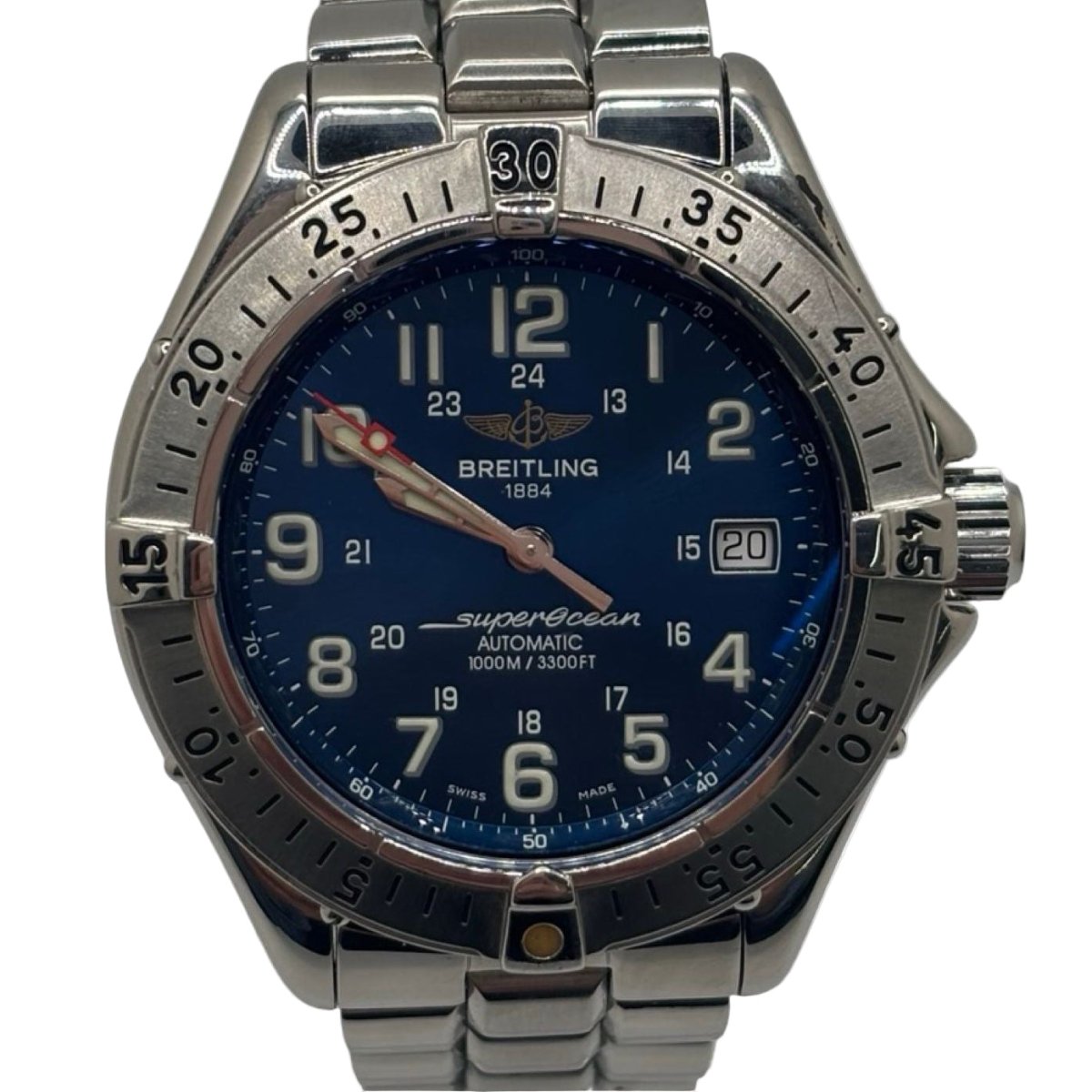 Montre BREITLING "SuperOcean" en acier - Castafiore