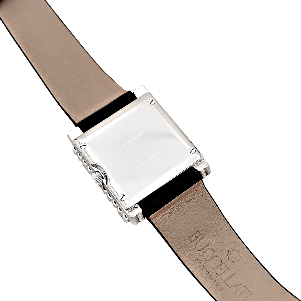 Watch BuccelIati, "Venuschron", white gold, diamonds.