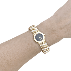 Montre BULGARI "BB 19 2T", en or jaune et blanc - Castafiore