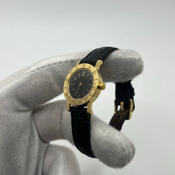 Montre BULGARI "Bulgari Lady" en or jaune et cuir - Castafiore