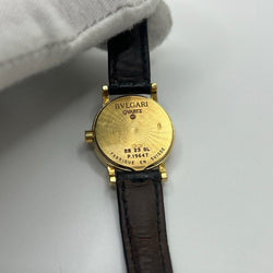 Montre BULGARI "Bulgari Lady" en or jaune et cuir - Castafiore