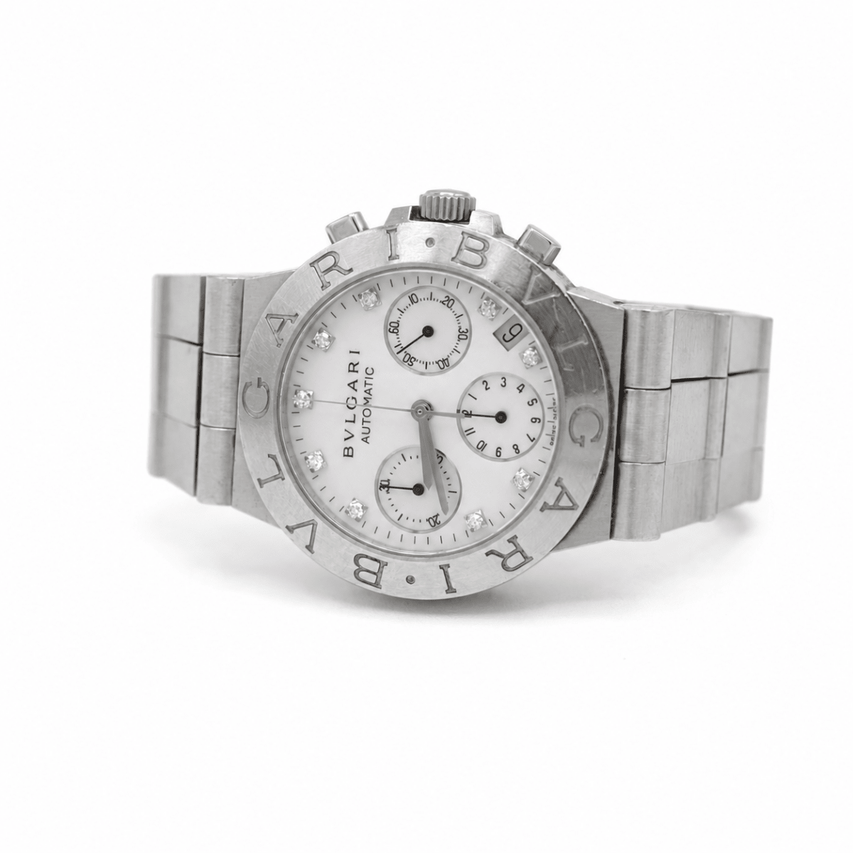 Montre BULGARI "Diagono" Chronographe Automatique - Castafiore