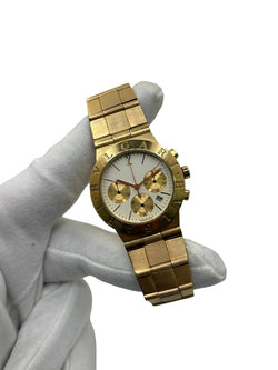 Montre BULGARI "Diagono" en or jaune - Castafiore