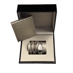 Montre BULGARI "Serpenti Tubogas" en or rose et acier - Castafiore