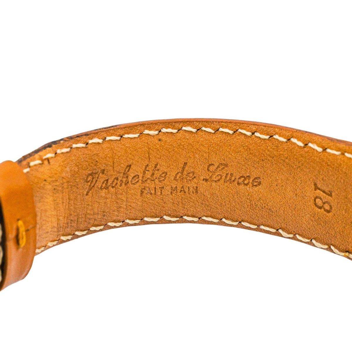 Montre BULOVA "Accutron" en or jaune, cuir et quartz - Castafiore