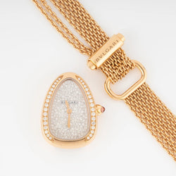 Montre Bvlgari collection Serpenti en or rose - Castafiore