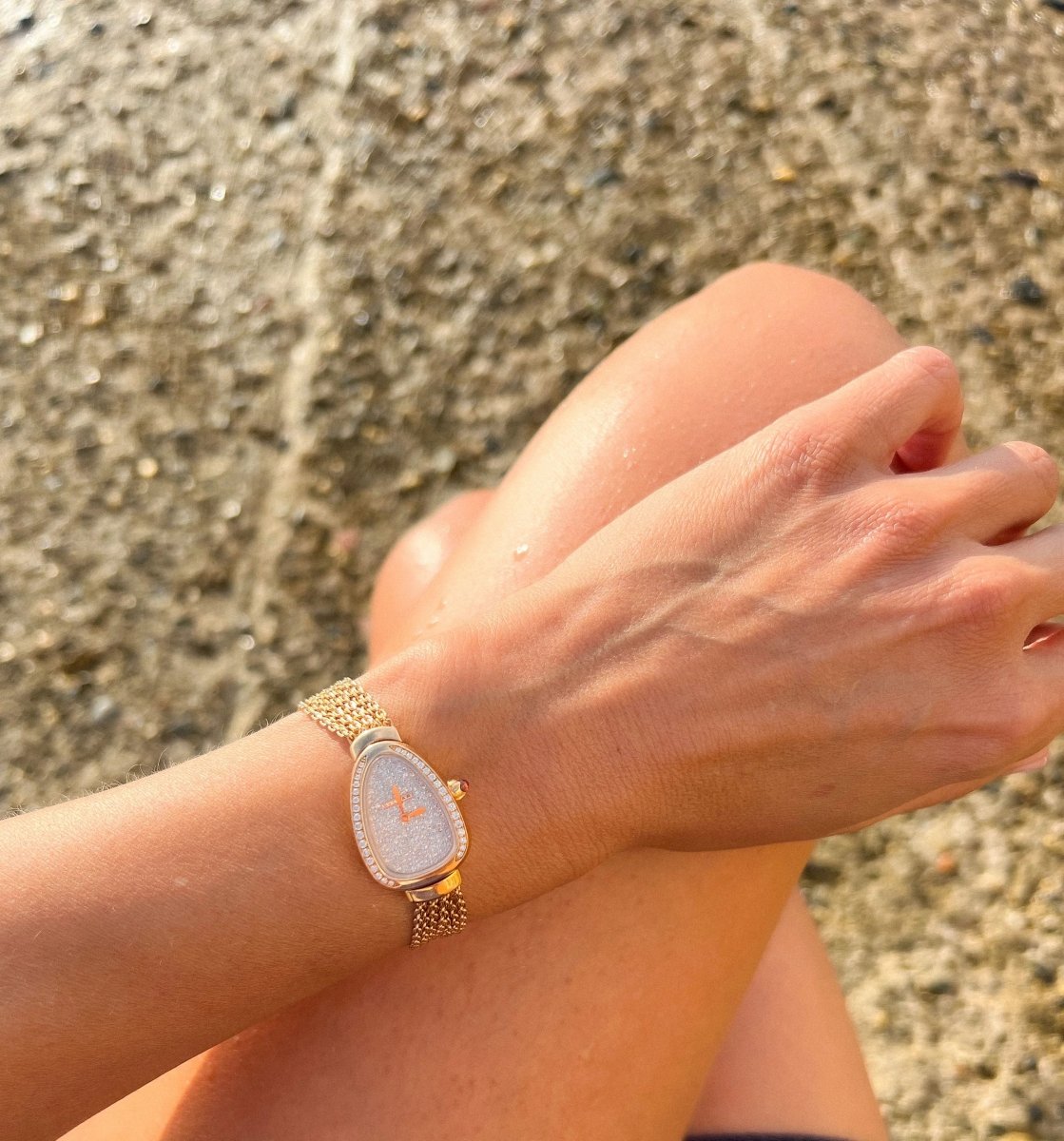 Montre Bvlgari collection Serpenti en or rose - Castafiore