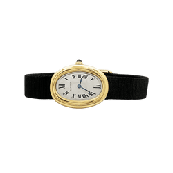 Watch Cartier, "Baignoire", yellow gold, folding clasp.