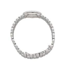 Montre Cartier Baignoire Mini de Dame en or gris 18k et diamants à quartz vers 2000. Ref : 2369. - Castafiore