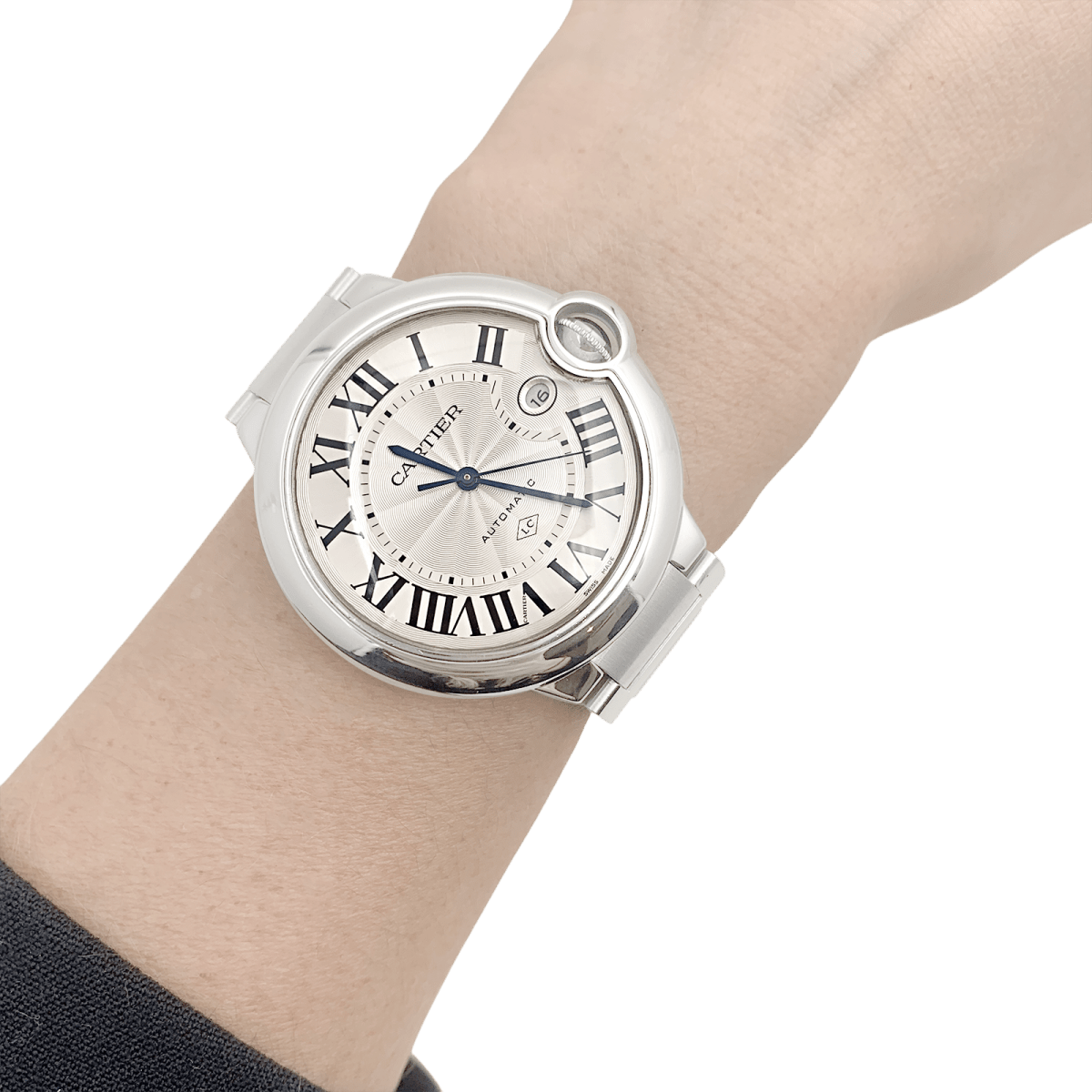 Montre CARTIER "Ballon Bleu" en acier - Castafiore