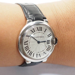 Montre CARTIER "Ballon Bleu" en cuir et quartz - Castafiore