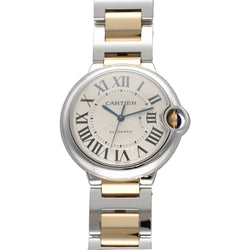 Montre CARTIER "Ballon Bleu" en or jaune et acier - Castafiore
