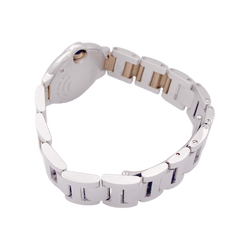 Montre CARTIER "Ballon Bleu" en or rose, acier et diamants - Castafiore