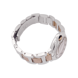 Montre CARTIER "Ballon Bleu" en or rose, acier et diamants - Castafiore