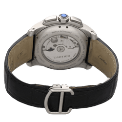 Montre CARTIER "Calibre Chronographe" en acier - Castafiore