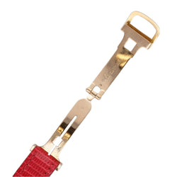 Montre Cartier Ceinture Dame en or jaune 18K – Mécanique – 24,5 mm – Vers 1970 - Castafiore