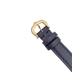 Montre CARTIER "Colisée Must" en argent, cuir et acier - Castafiore