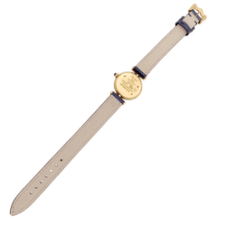 Montre CARTIER "Colisée Must" en argent, cuir et acier - Castafiore