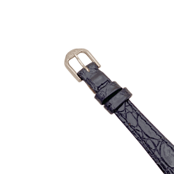 Montre CARTIER "Colisée Must" en argent, cuir et vermeil - Castafiore