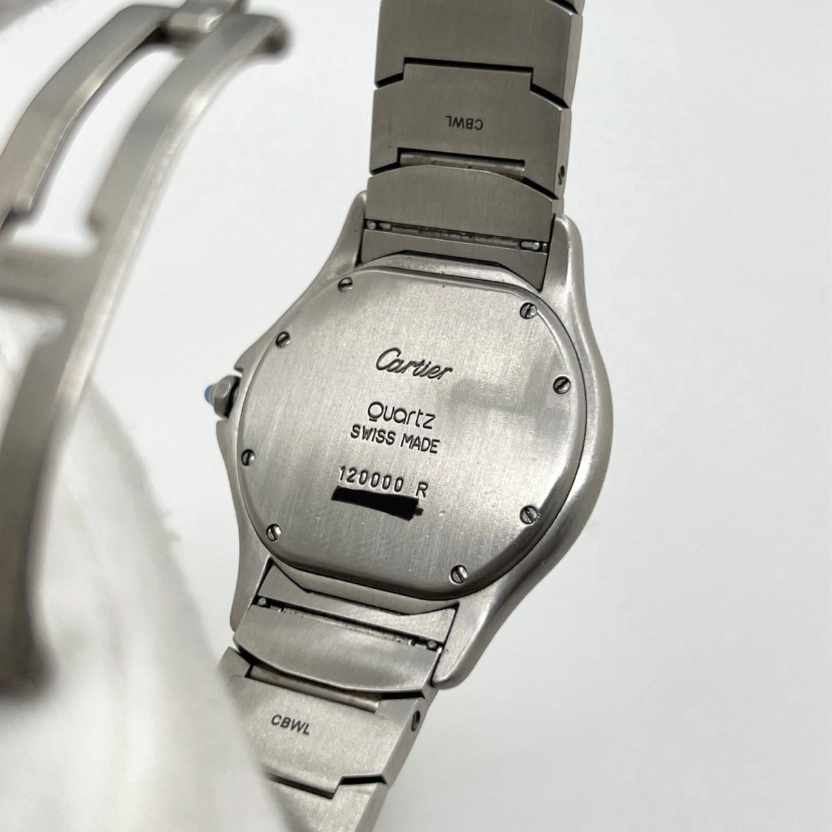 Montre CARTIER "Cougar" GM en acier - Castafiore