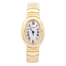 Montre Cartier "Mini Baignoire" en or jaune - Castafiore