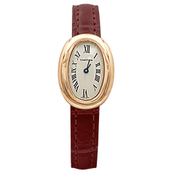 Watch Cartier, "Mini Baignoire", yellow gold.