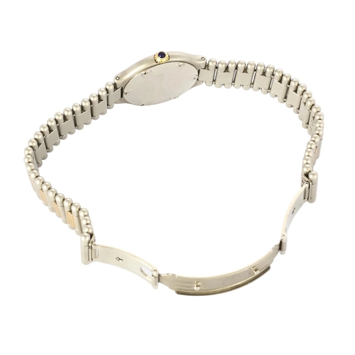 Montre CARTIER "Must 21" en acier et plaqué or - Castafiore