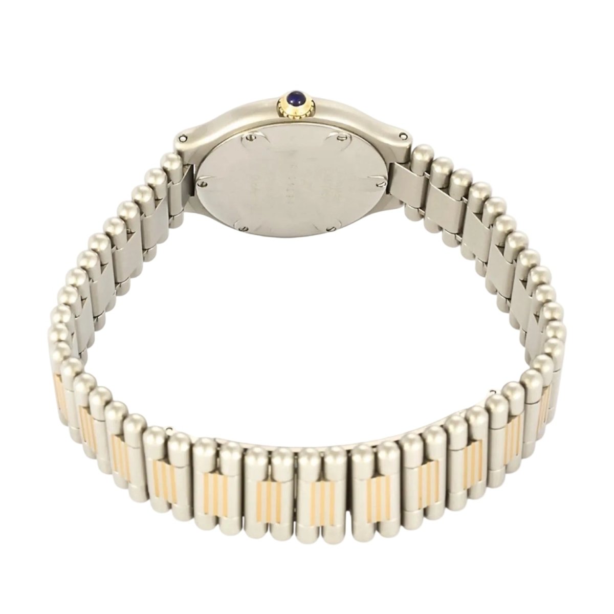 Montre CARTIER "Must 21" en acier et plaqué or - Castafiore