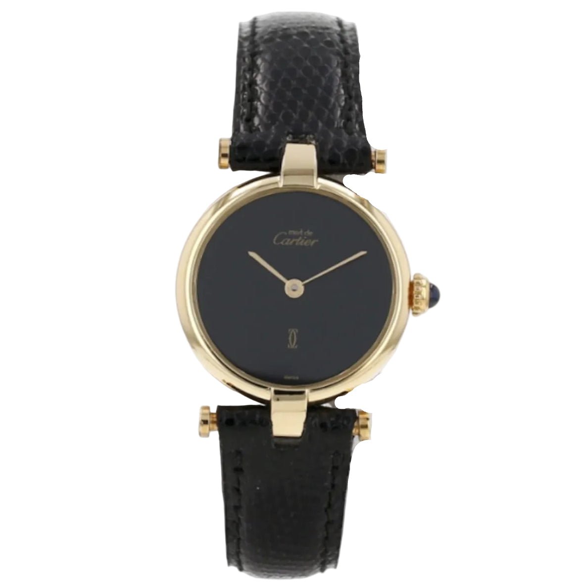 Montre CARTIER "Must de Cartier" en vermeil et cuir - Castafiore