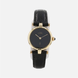 Montre CARTIER "Must de Cartier" en vermeil et cuir - Castafiore