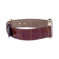 Montre CARTIER "Must de Cartier" plaqué or, argent et cuir - Castafiore