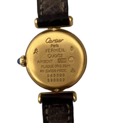 Montre CARTIER "Must" en vermeil et quartz - Castafiore