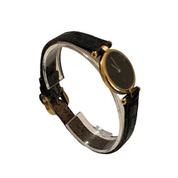 Montre CARTIER "Must Vendôme" en vermeil et cuir - Castafiore
