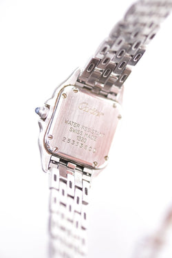 Montre CARTIER "Panthère" en acier - Petit Modèle - Castafiore