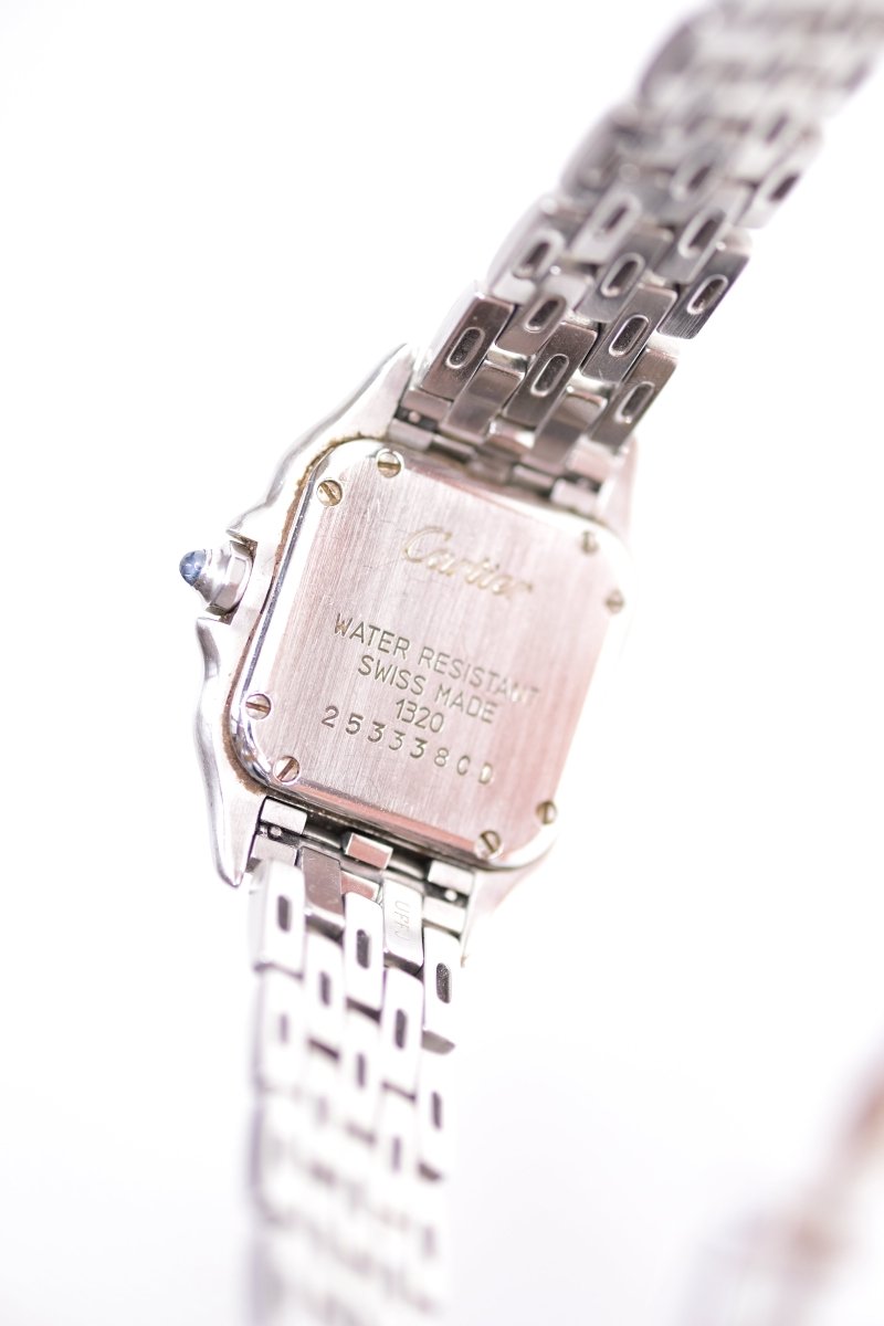 Montre CARTIER "Panthère" en acier - Petit Modèle - Castafiore