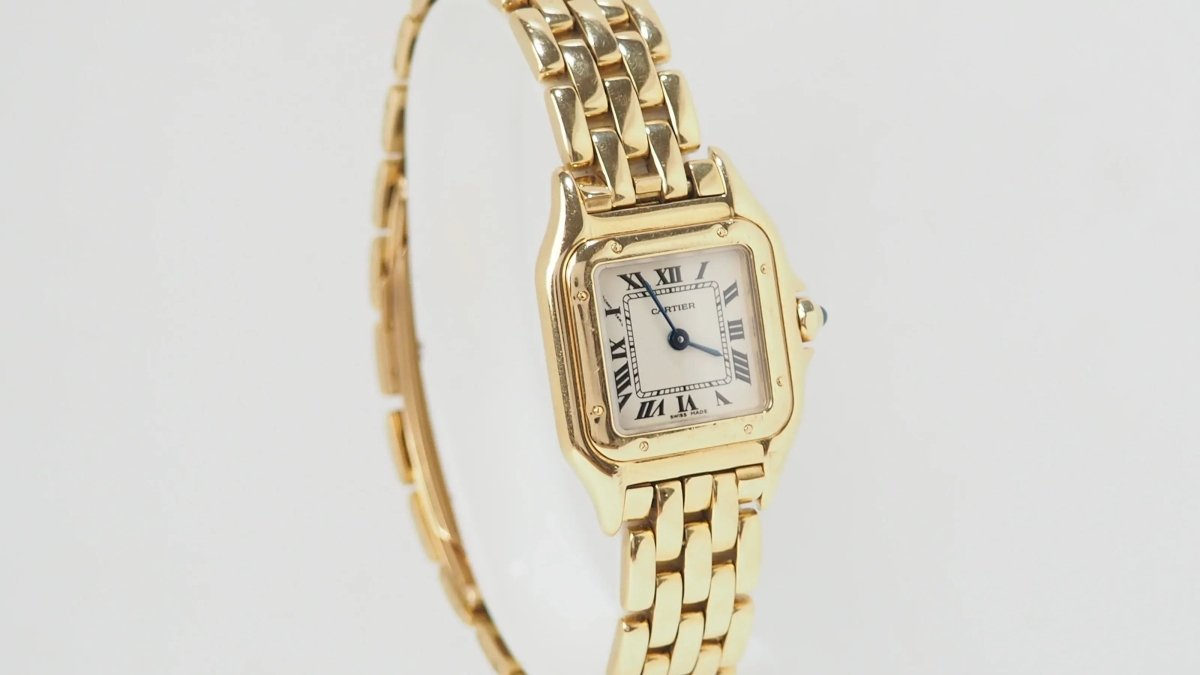 Montre Cartier Panthère en or jaune - Castafiore