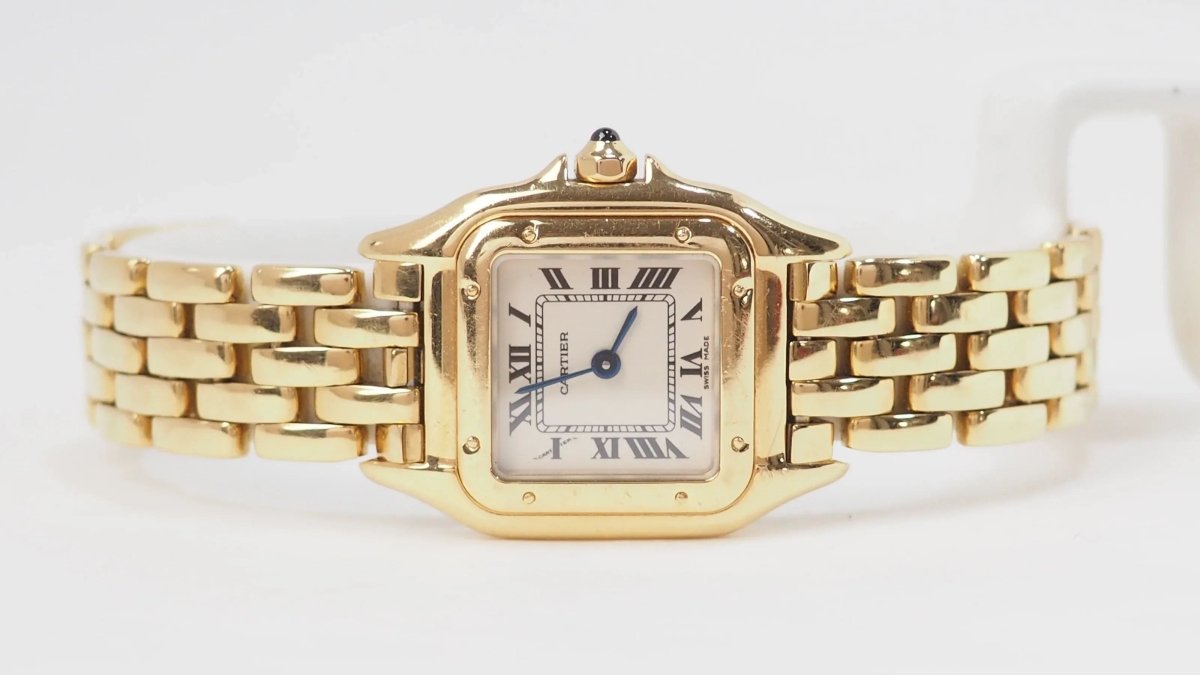 Montre Cartier Panthère en or jaune - Castafiore