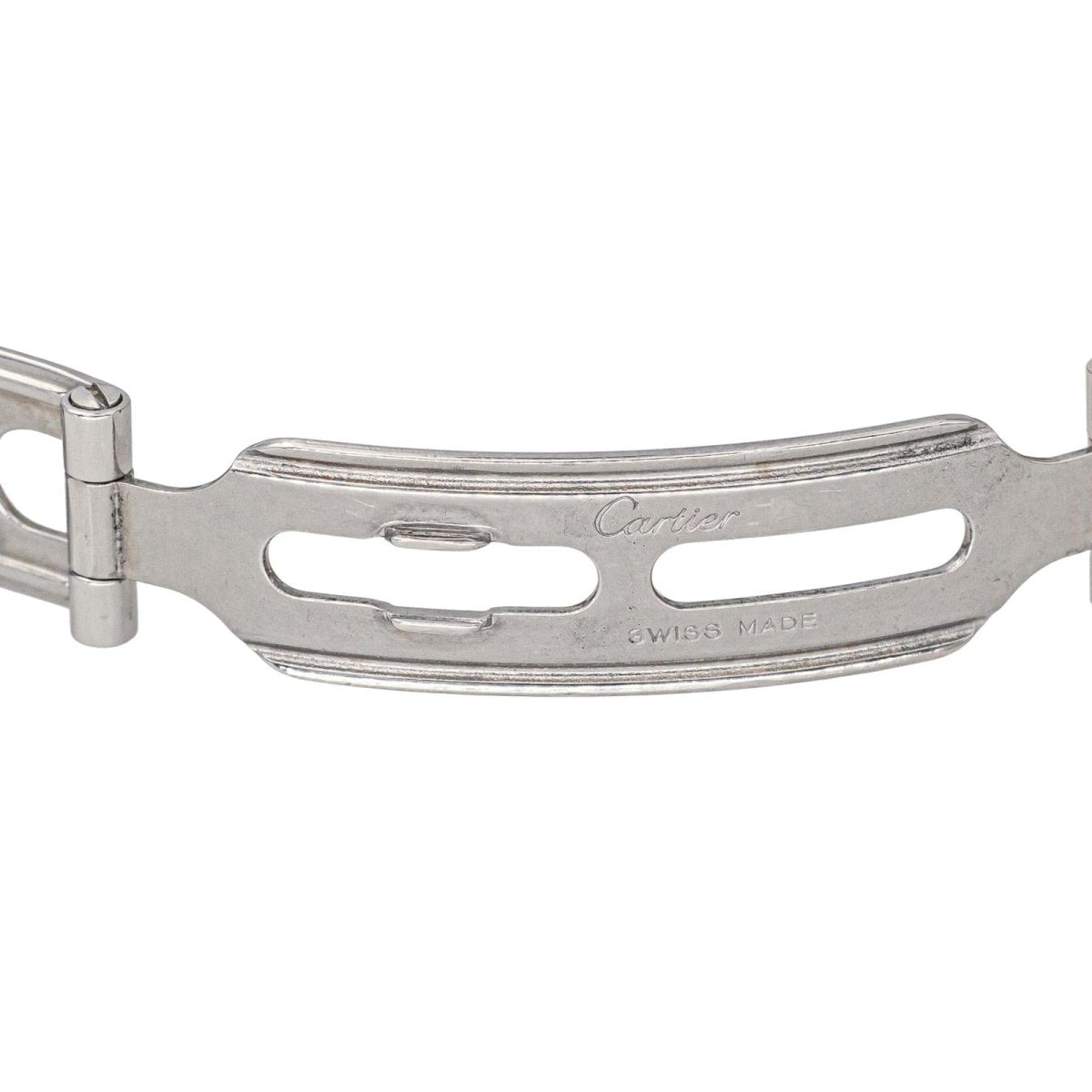 Montre CARTIER "Panthère" en or jaune, acier et quartz - Castafiore