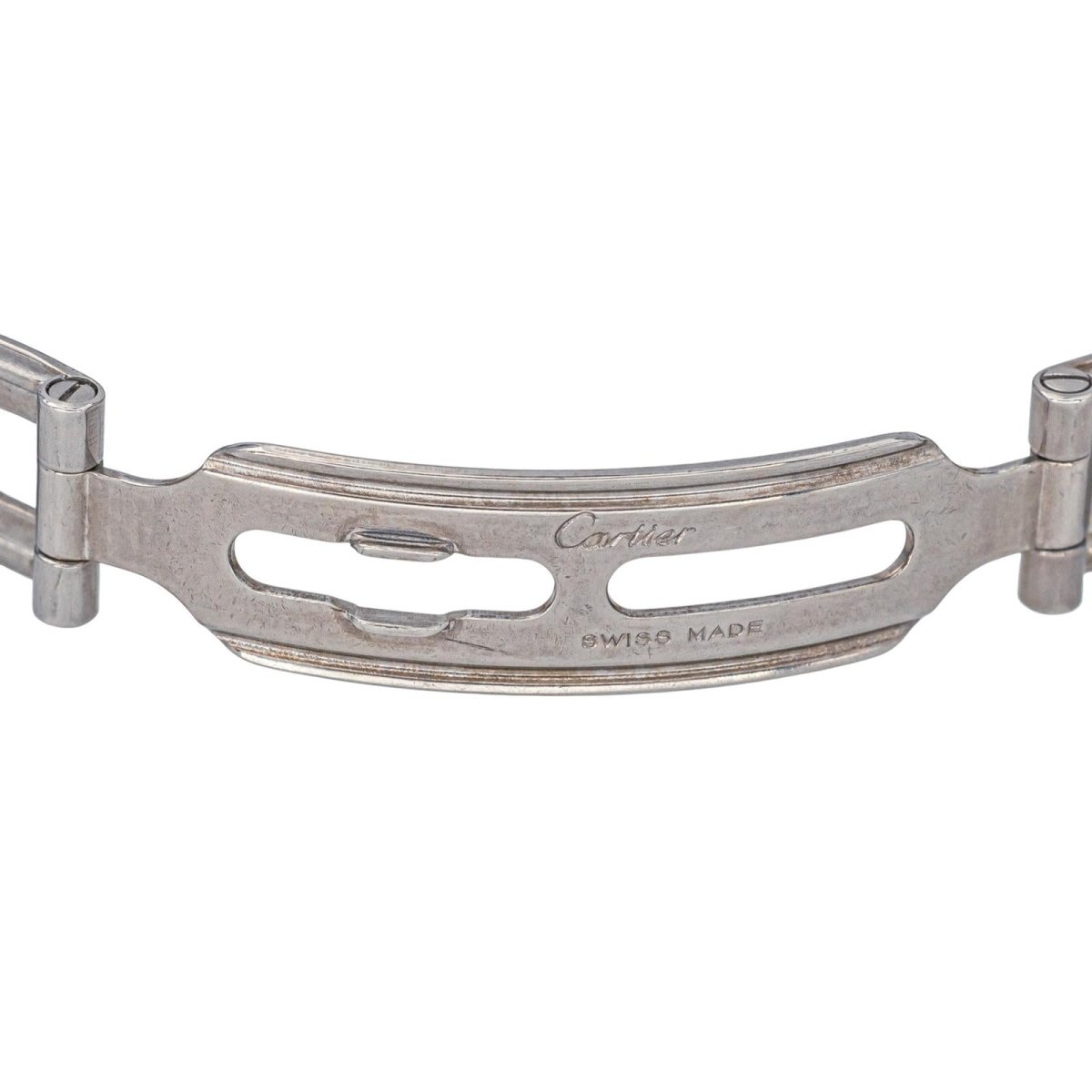 Montre CARTIER "Panthère" en or jaune, acier et quartz - Castafiore