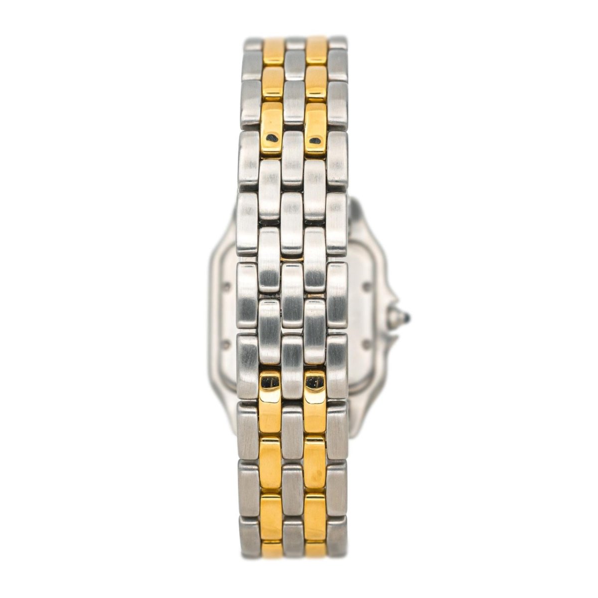 Montre CARTIER "Panthère" en or jaune, acier et quartz - Castafiore
