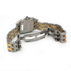 Montre CARTIER "Panthère" en or jaune, acier et quartz - Castafiore