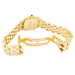 Montre CARTIER "Panthère" en or jaune et acier - Castafiore