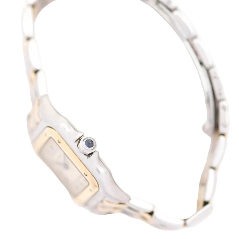 Montre CARTIER "Panthère" en or jaune et acier - Castafiore