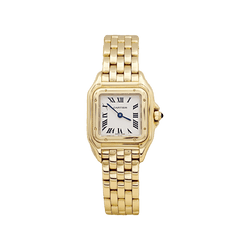 Montre CARTIER "Panthère" en or jaune et acier - Castafiore