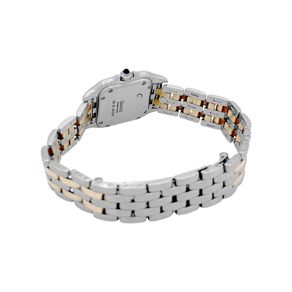 Montre CARTIER "Panthère" en or jaune et acier - Castafiore