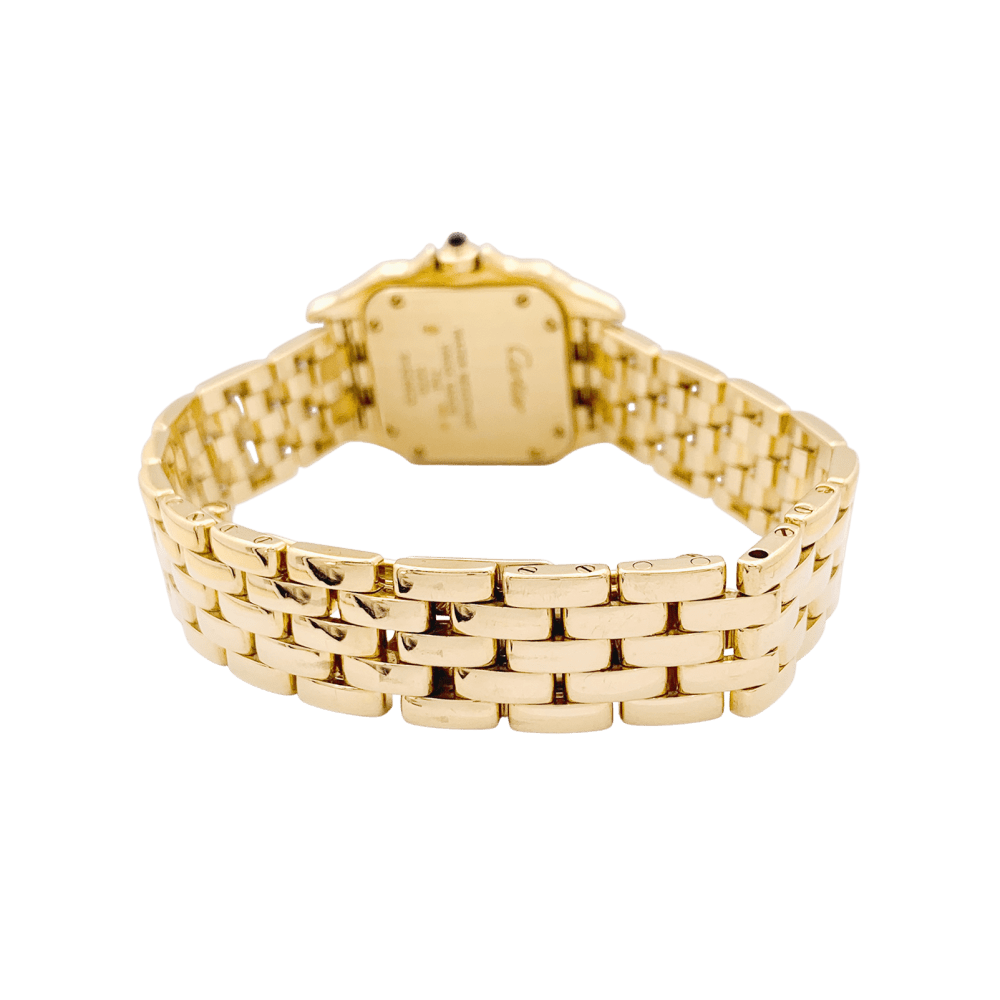 Montre CARTIER "Panthère" en or jaune et acier - Castafiore