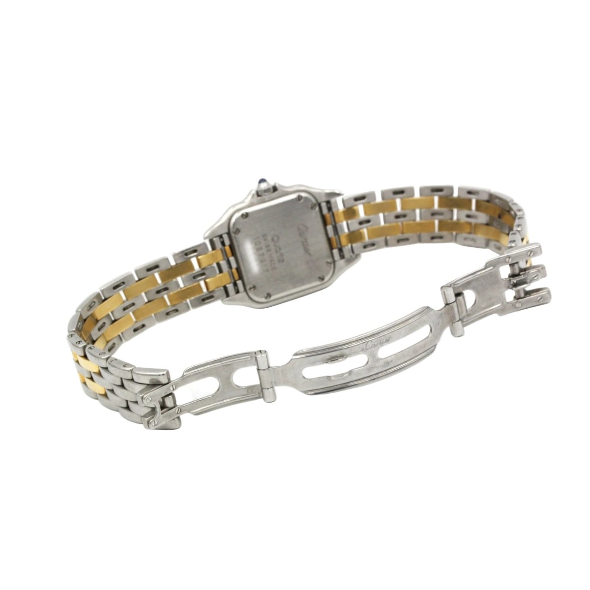 Montre CARTIER "Panthère" en or jaune et acier - Castafiore