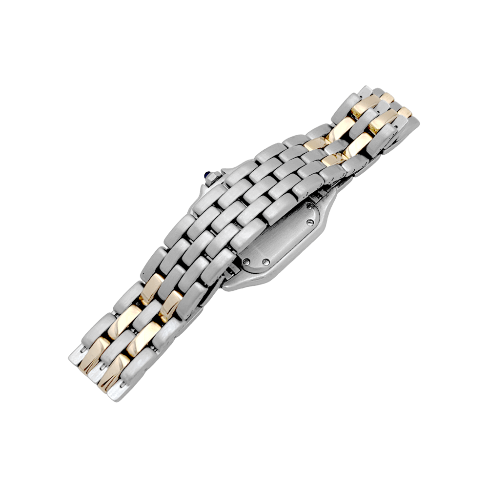 Montre CARTIER "Panthère" en or jaune et acier - Castafiore